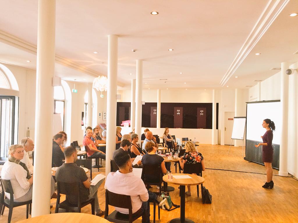 Weer een inspirerend #werkatelier #rmc met mooie club ondernemers <a href="/BreeLeiden/">Breestraat Leiden</a> bij <a href="/Stadspodia/">Stadspodia Leiden</a>.