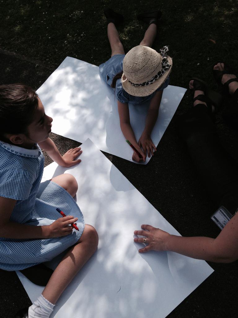 BarntonMrsS's tweet photo. Mapping our school grounds. What a challenge Year 3/4! @Barntonhead http://t.co/1QAXtMPUZA