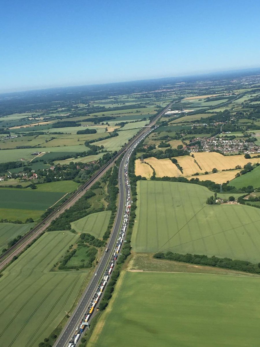 RHANews's tweet image. RHA CEO @RHARichardB sees first hand the HGVs in Op Stack. A massive loss of revenue to hauliers and the economy.