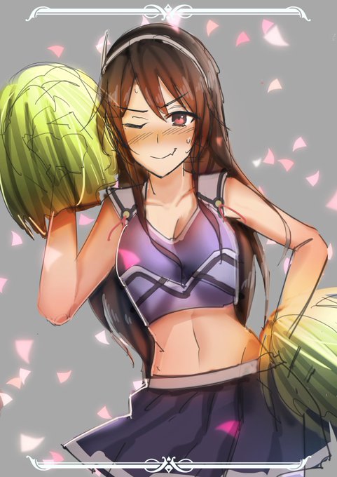 足柄さんに応援され隊(今朝のと大して変わってないです… 