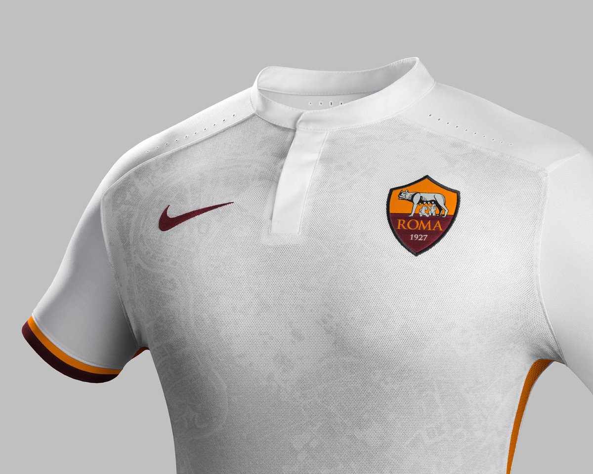 Front view of Newly released Roma Away kit for 2015-2016 season