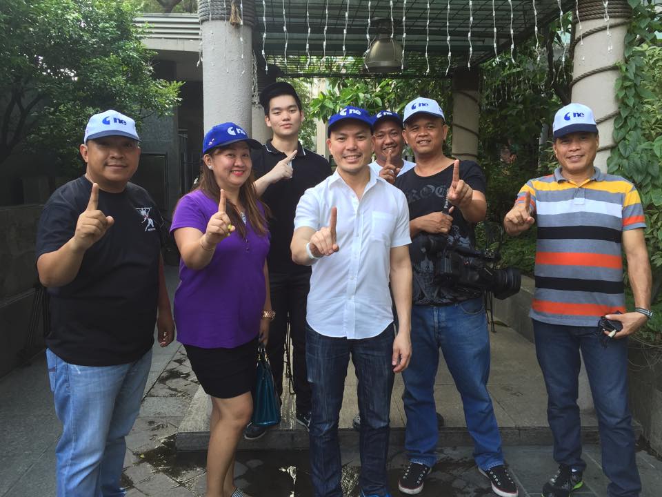 ONEecommerce's tweet photo. One CEO Marc Concio was interviewed by ABS CBN's @OfficialSWAK team. Media crew turned online entrepreneurs, huh? :D http://t.co/TYFgScaVVE