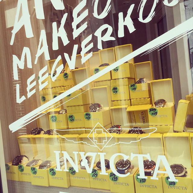 #Invicta Lovers opgelet! Komt dat zien, komt dat zien! De prijzen zijn aanzienlijk verlaagd! #Sale #korting #denbosch