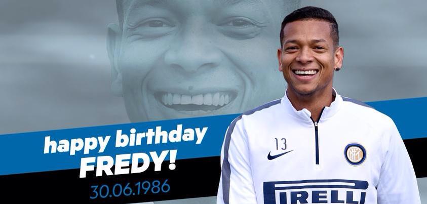 Happy birthday Fredy Guarin! 