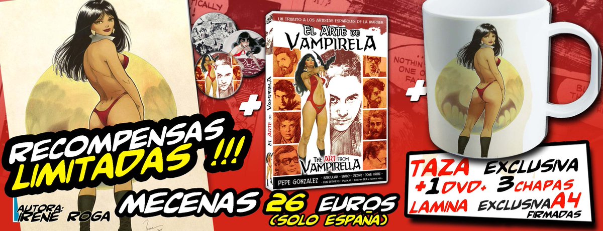 Nuevas Recompensas!!!!!!!!!!!!!
verkami.com/projects/12132