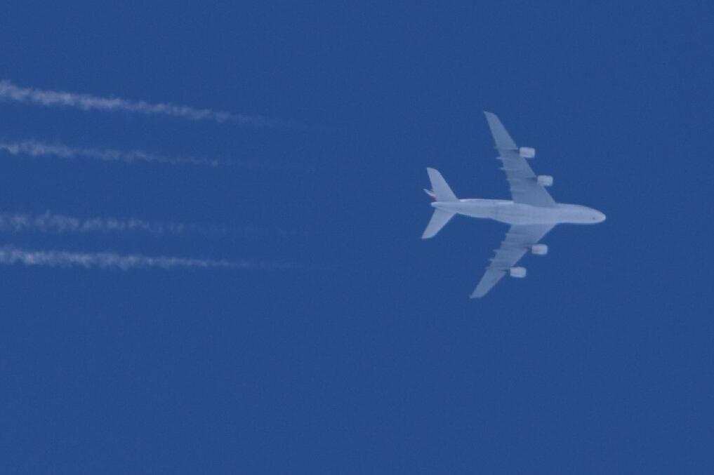 pacrabtree's tweet image. Air France A380 #AF66 Paris to Los Angeles at 36000ft overhead #Brampton #Cumbria #airfrance . ENJOY the view