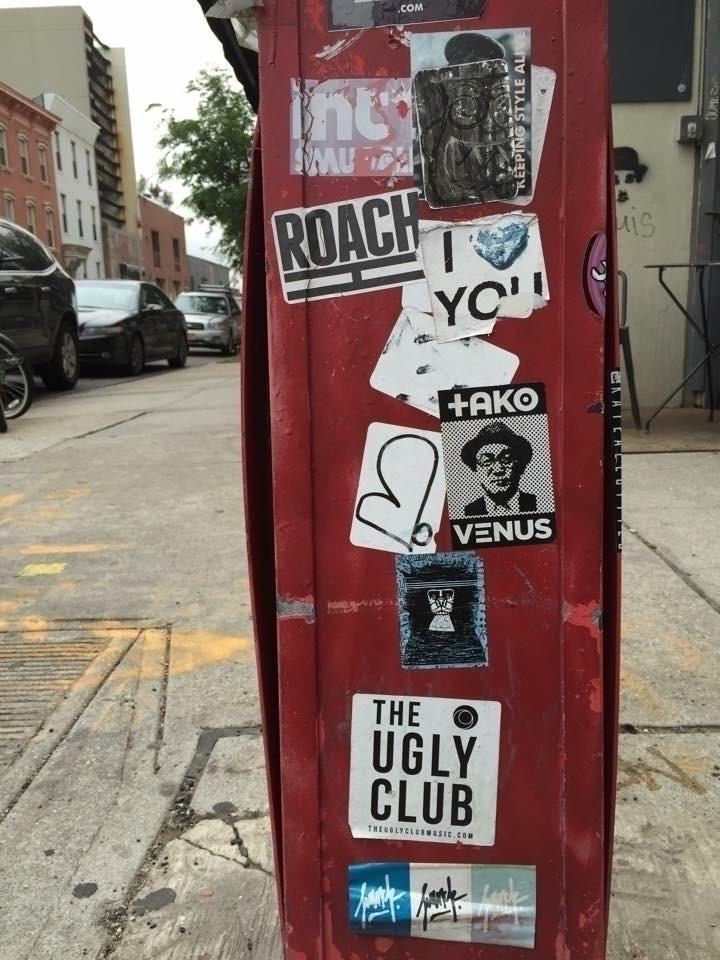 StickerStuff's tweet image. New York #StickerBombs via ello.co/ellostickers