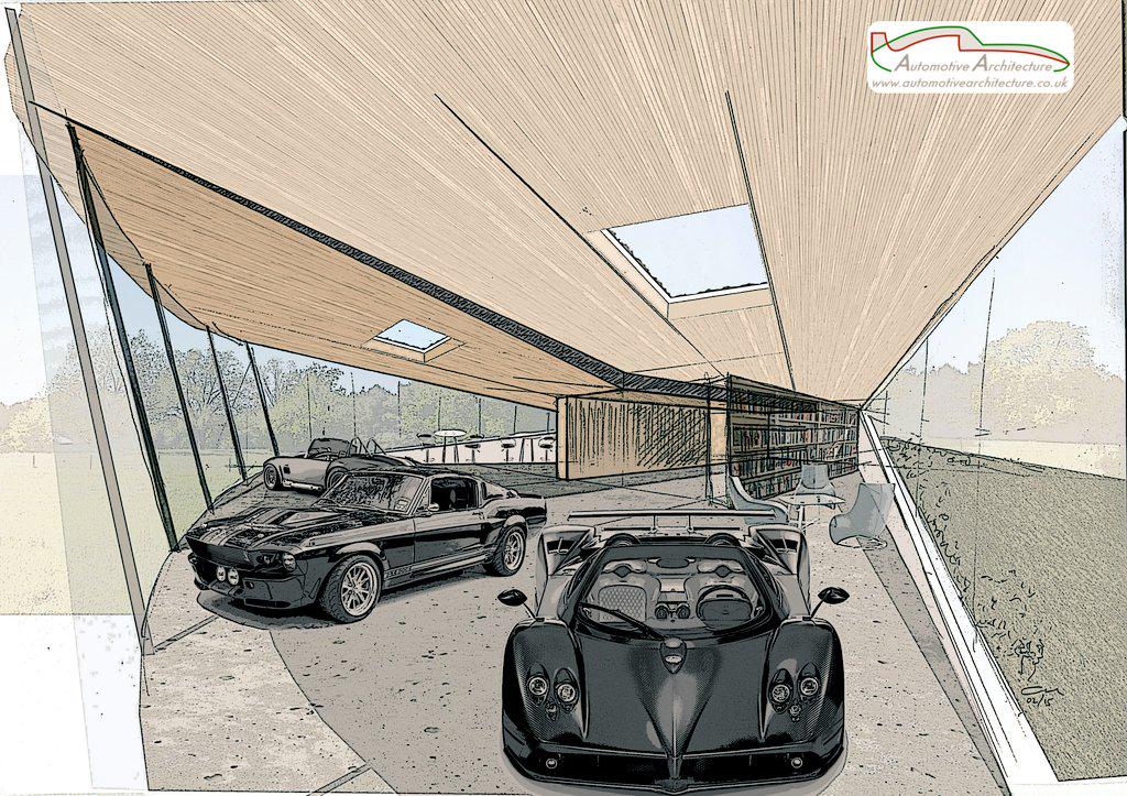 utoArchitecture's tweet image. Very excited to start work on a new project for a 10 garage #design #automotivearchitecture