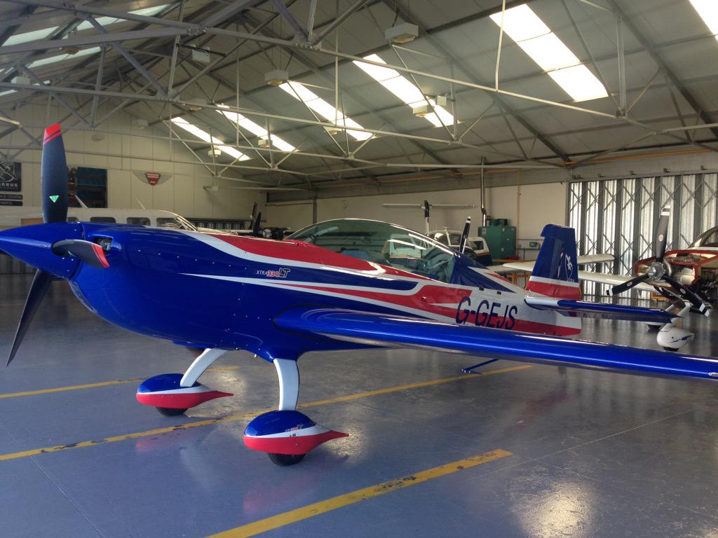 airdisplays's tweet photo. #ryandontcare to Weeze-taxi to @ExtraAircraft self fly to #EGMJ then to #EGKB to issue C of A new Extra330LT http://t.co/Kiyzo5otr1