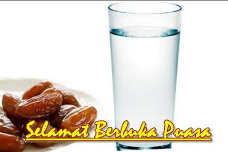 Selamat berbuka puasa! Ayo batalkan puasa mu dengan segelas air putih dan kurma! :D #DoDrinkWater #WFY