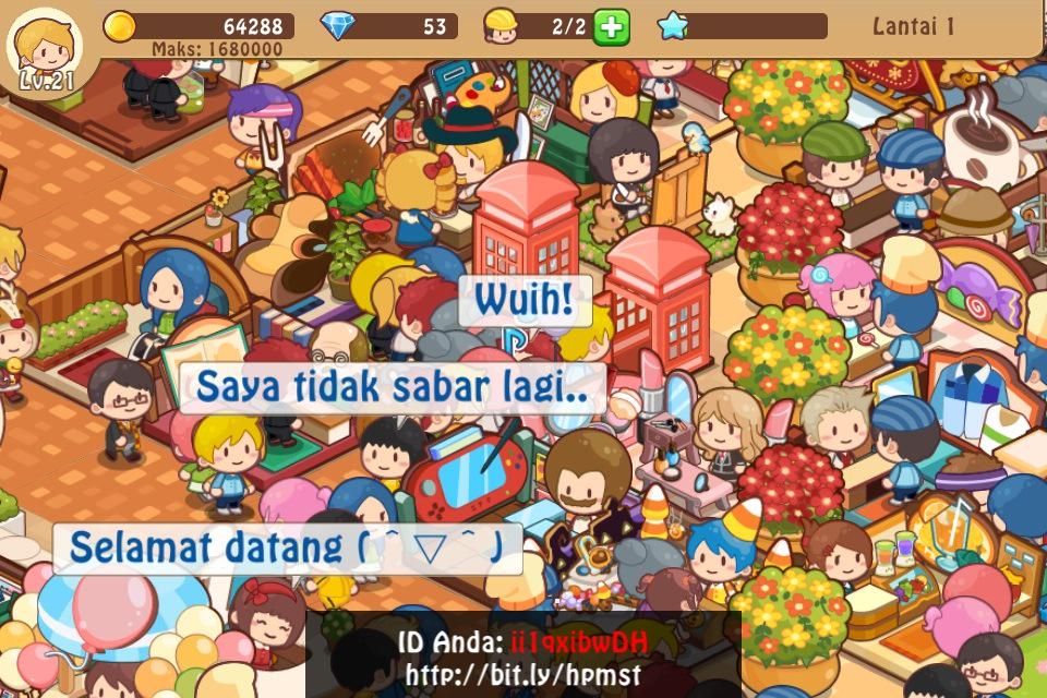 hello_elvitta's tweet photo. Mari berteman! ID #HappyMallStory: ii1qxibwDH @HappyHappyLabs http://t.co/E3gC7TdvWK