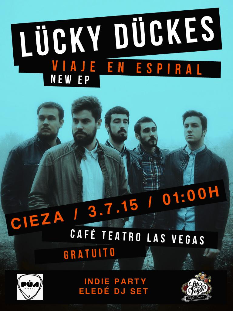 LuckyDuckes's tweet photo. ¡¡ATENCIÓN!! Este viernes hemos preparado un concierto sorpresa en @nuevovegas (Café Teatro Las Vegas) #GRATUITO http://t.co/qVvtVdripU