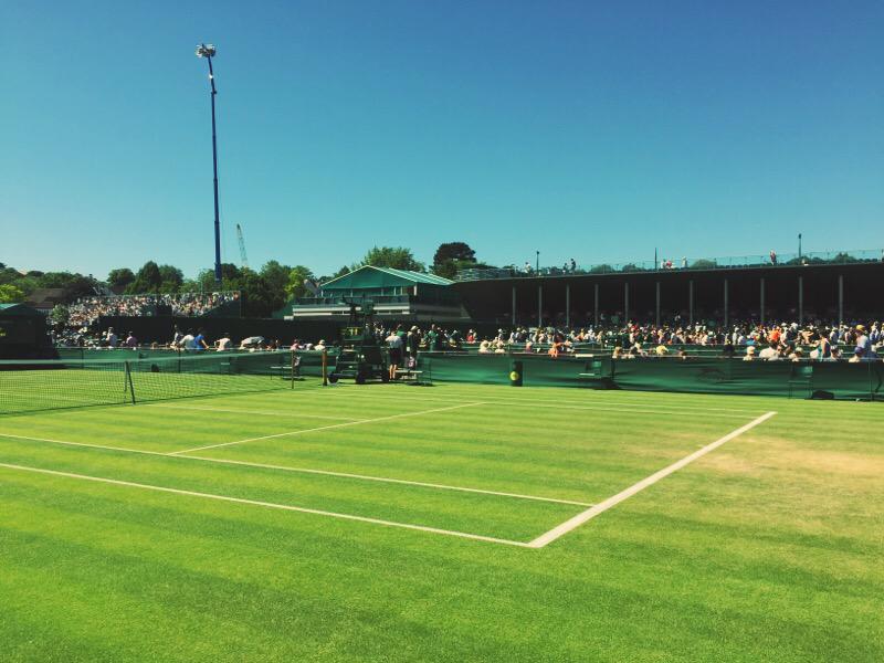It's a beautiful day to watch some tennis #FeelWimbledon