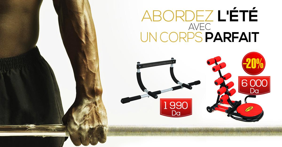 Le corps de rêve avec nos produits de sport! #Ecommerce #JumiaAlgerie #Shopping