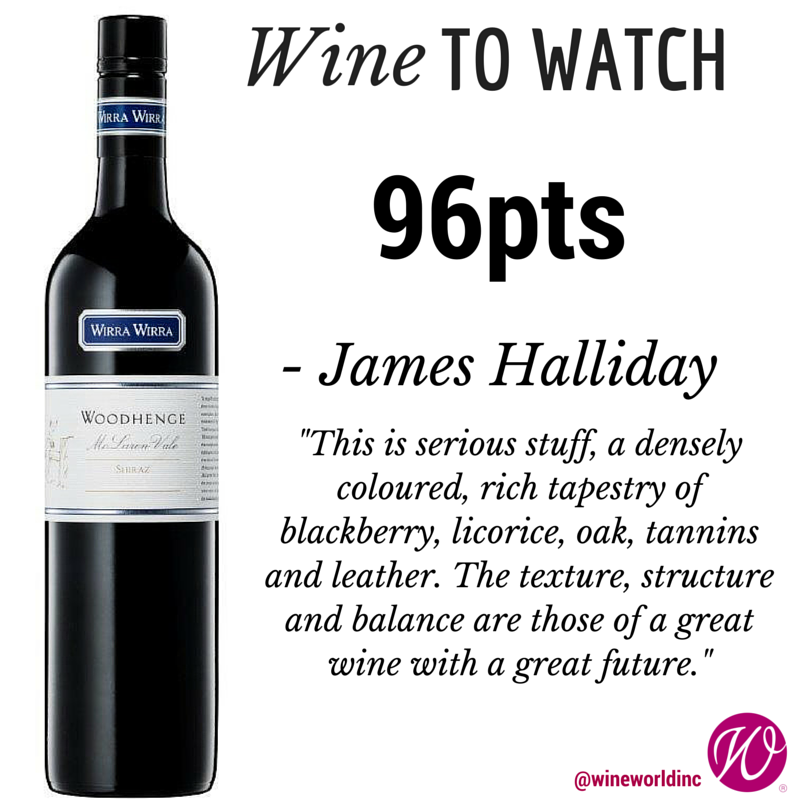 WineWorldInc's tweet photo. Wine to watch: Woodhenge Shiraz 2012. 96pts from James Halliday. @winecompanion @wirrawirrawines #winetowatch http://t.co/eTQD8kva0m