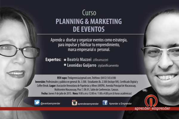 planificaevento's tweet photo. Esto promete.
Segunda Edición #Curso #PlanificaEVENTOS, a realizarse el Jueves #9deJULIO
@EventoEmprender http://t.co/1ZyUxjTmn9