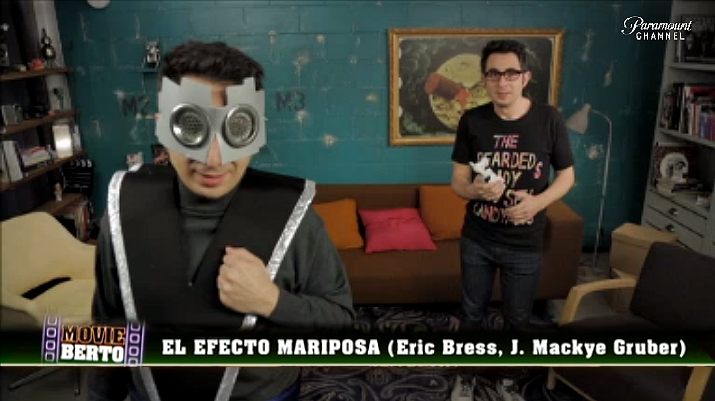 LateMotivers's tweet photo. En el #MovieBerto de 'El efecto mariposa' @Berto_Romero, su yo futuro y los Hermanos Lumière http://t.co/bbYbxazwNh http://t.co/9FBCQjycJ2