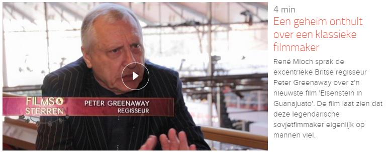 Item on Eisenstein in Guanjuato on <a href="/RTL5/">RTL 5</a> Films &amp; Sterren: ow.ly/OYW6P with @Greenaway_Peter! #tv #bioscoop
