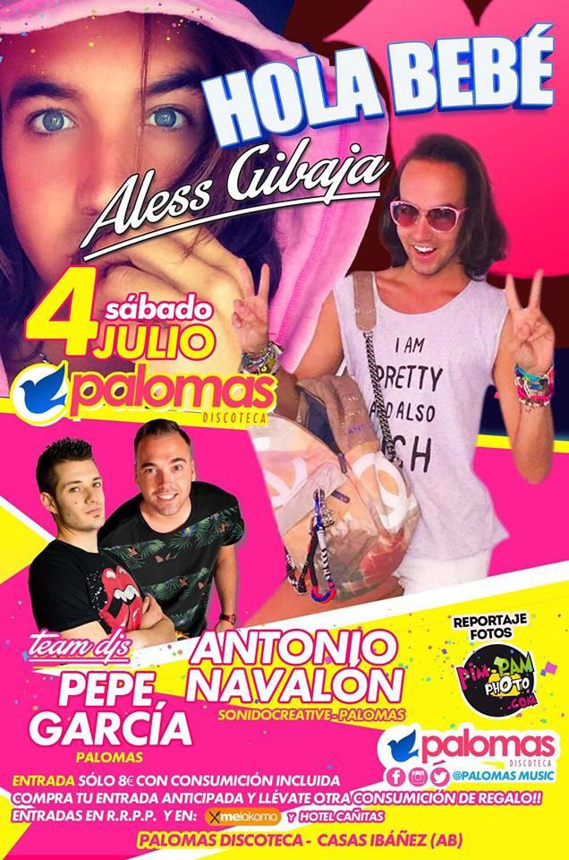 ¡¡Vamos que queda muy poco para el fin de semana!! Este sabado ya sabes quien nos visita... <a href="/ALESSGIBAJA2/">ALESS GIBAJA</a> !!!!!
