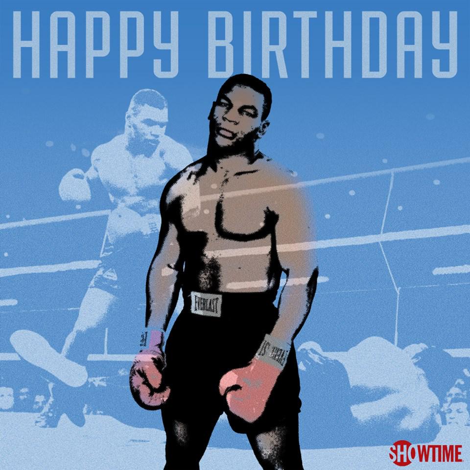 Happy 49th Birthday to the one and only Mike Tyson! Share to show Iron Mike some bday love.   