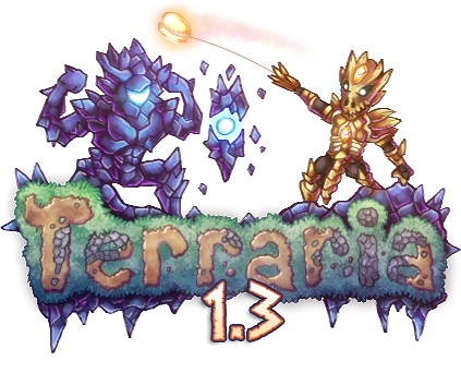 Terraria_Logic's tweet photo. Terraria 1.3 is LIVE! Redigit just pushed "The Button" - Still hanging out with http://t.co/GKoUqa3znL http://t.co/Cd6QFPHE4c