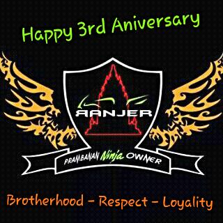 Happy Aniversary 3Rd .. my Club PRAMBANAN NINJA OWNER. semoga semakin solid dan tetap eksis. #KNI_JAYA