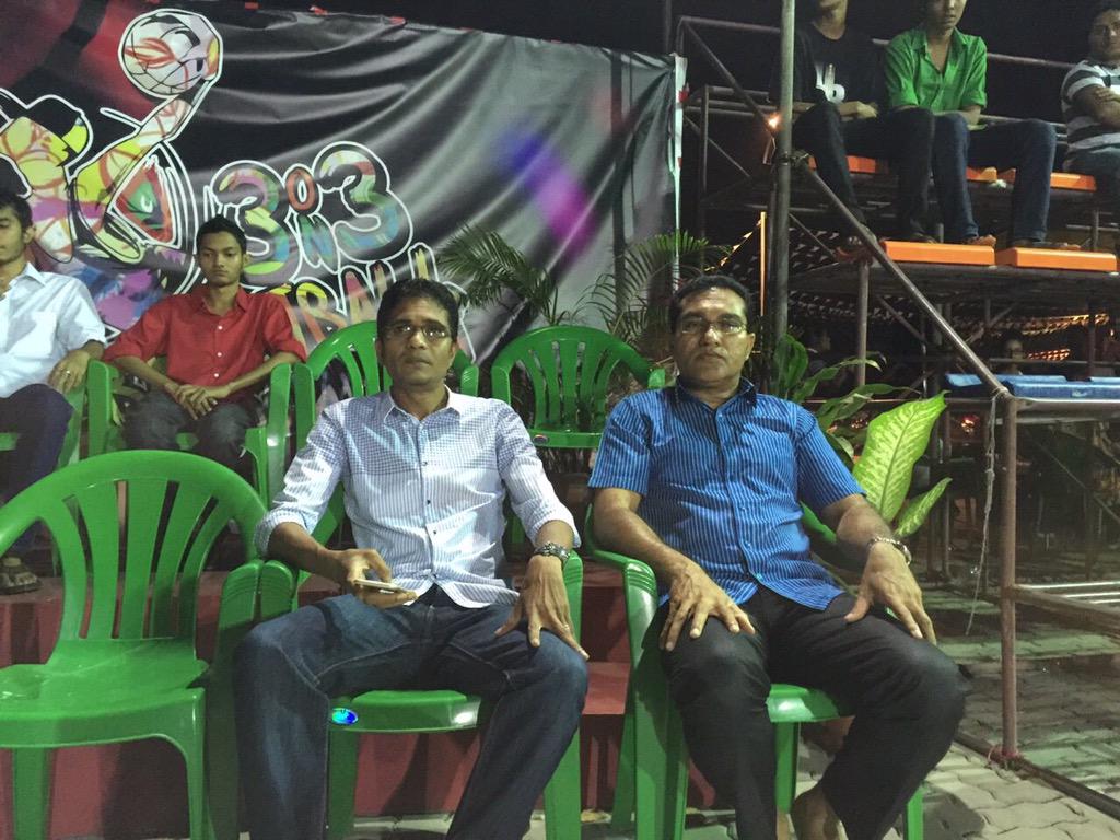 ahmed_nihan's tweet photo. At final Match of 3 on 3 Basket Ball tournament organised by PPM Sports Wing.  #HpNow http://t.co/chA3uCEdzC