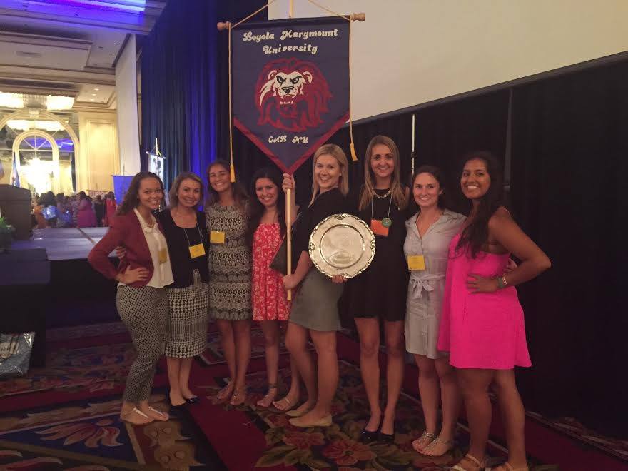 #Honored to be recognized for helping @PiPhiSanDiego colonize, and for our status as a #Phi #Chapterofexcellence