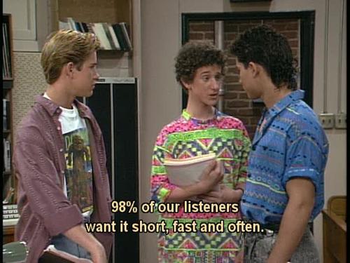 SavedByBellPics's tweet photo. Screech giving out life lessons http://t.co/dg0dFPWFpI