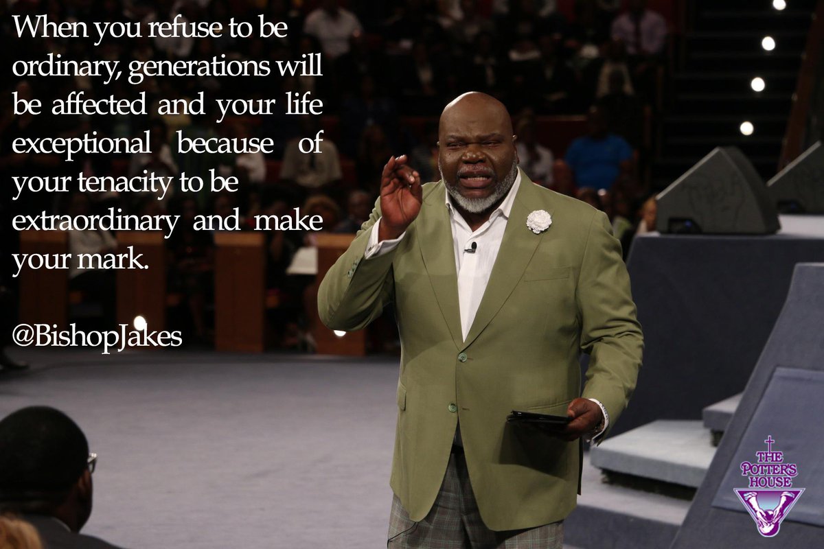 When you refuse to be ordinary, generations will be affected!!