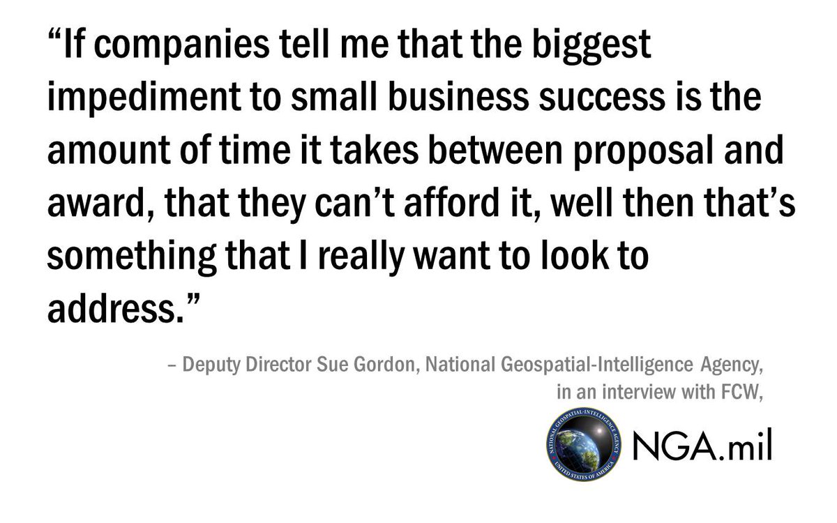 NGA_GEOINT's tweet photo. Deputy Director Sue Gordon looks to speed up the agency’s acquisition cycle. Via @FCWnow » http://t.co/Tfcnpi9vDS http://t.co/aTQUGmXeVQ