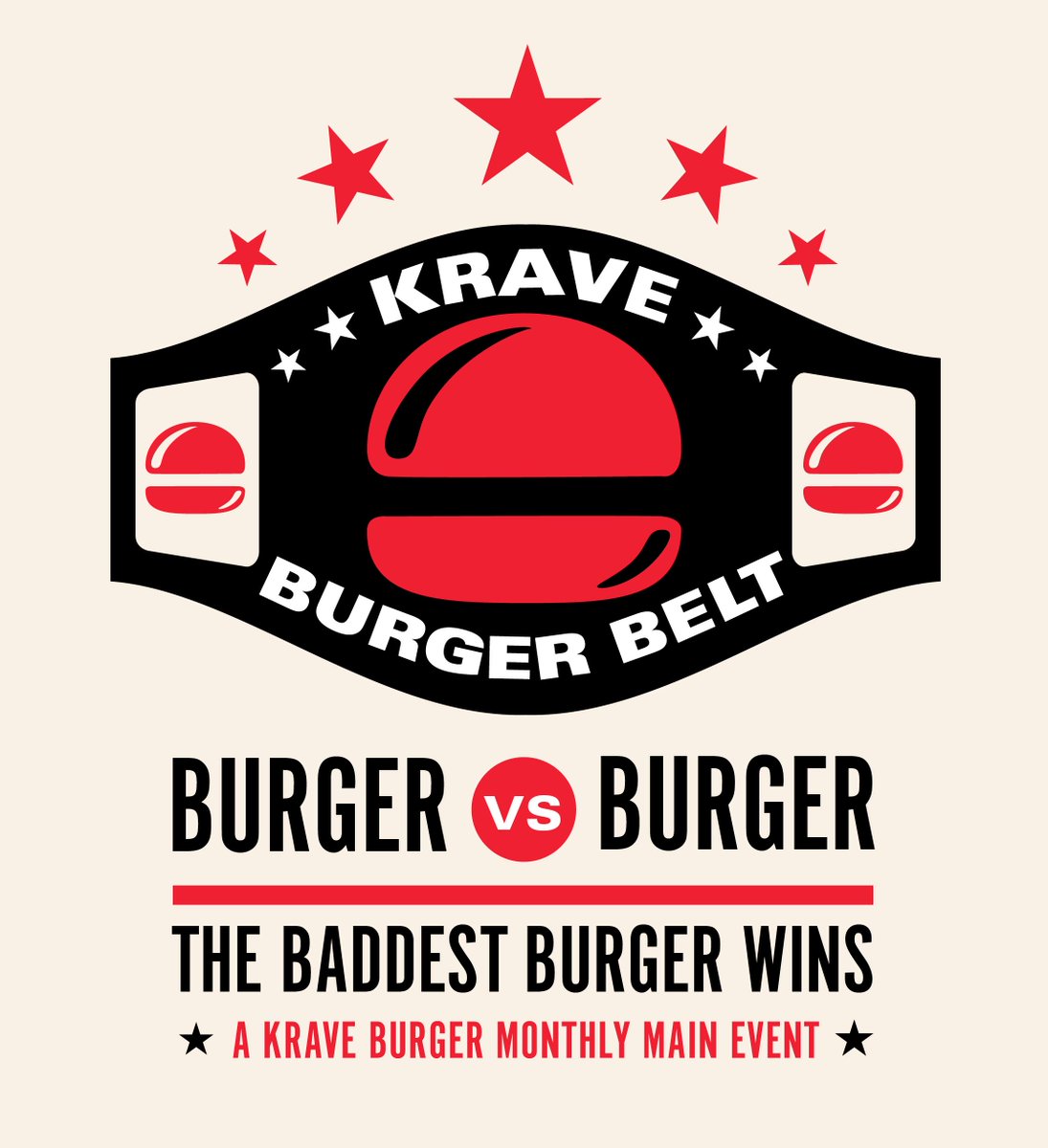 Kraveburger's tweet photo. Announcing Krave's BURGER BELT- a monthly showdown of our guests' baddest custom burgers: http://t.co/rabQHQVcgJ http://t.co/yxETV2ulqf