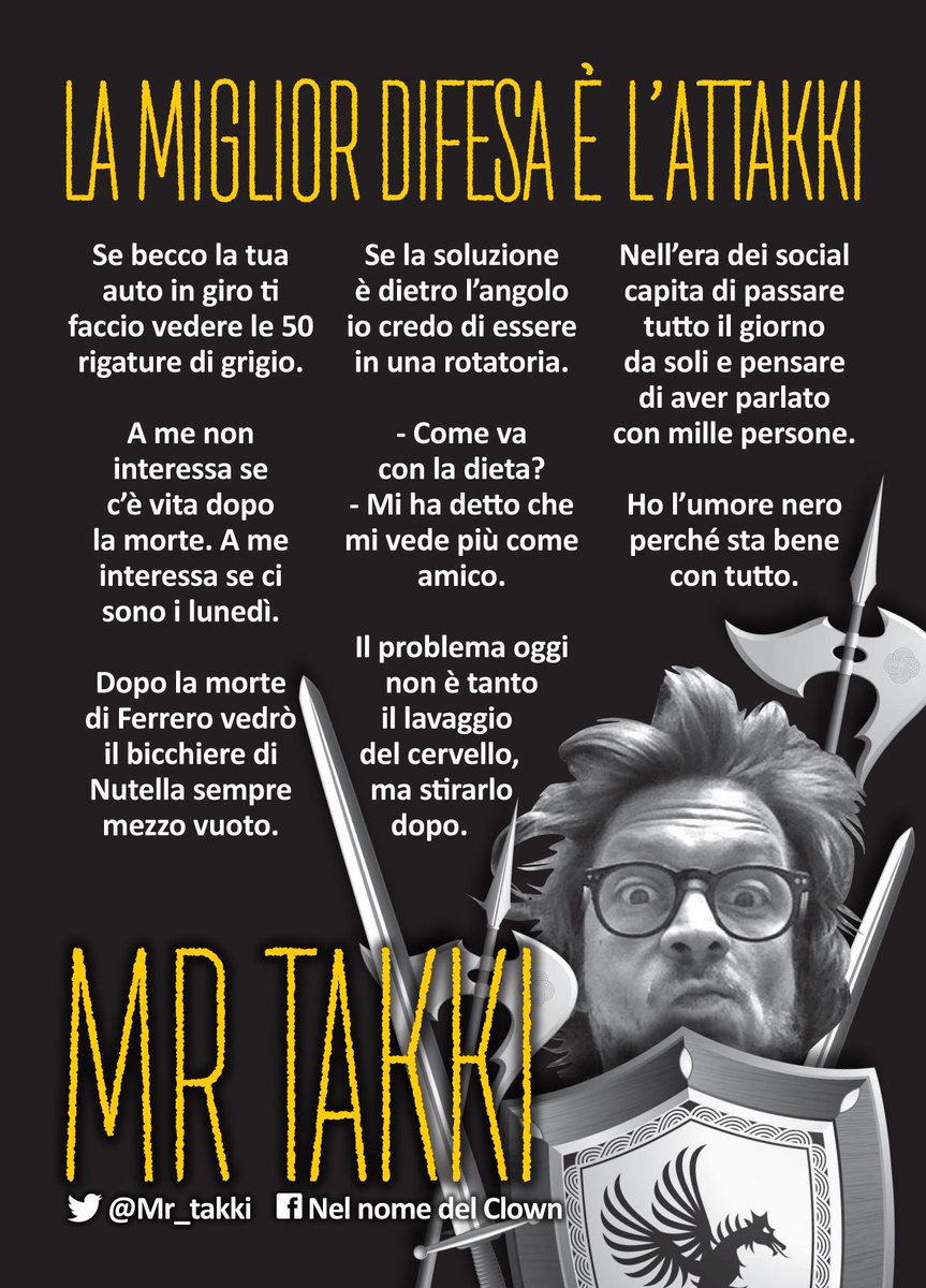 mr_takki's tweet photo. Un grazie particolare all'Agenda Comix 2016
sperando nel mio piccolo di averne aumentato il peso specifico umoristico http://t.co/lQgjE5s5lC
