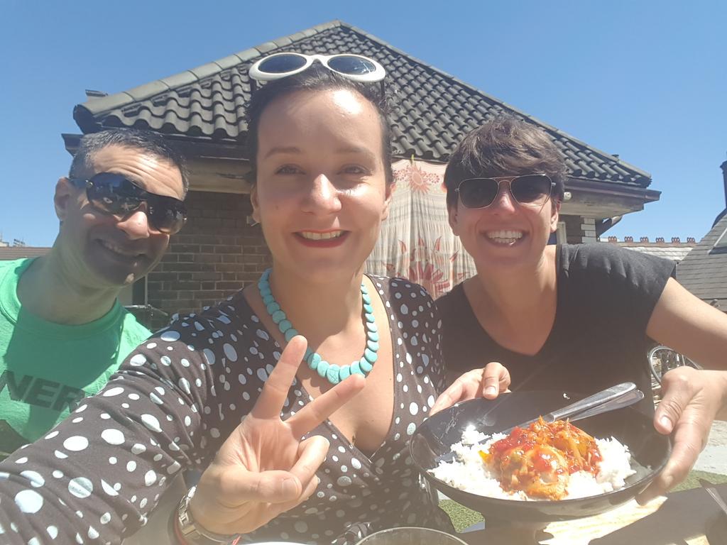 CatTullyFOH's tweet photo. What a hard day it's been for us #49BL-ers... @johnshah3000 cooking lunch for @LuisellaBorra &amp; I #workingfromhome http://t.co/s0NkRyDOWq