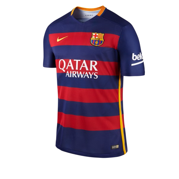 SportsJOEdotie's tweet photo. To be in with a chance of winning the 2015-16 @FCBarcelona home shirt all you have to do is RT and follow http://t.co/bhZVkfmabQ