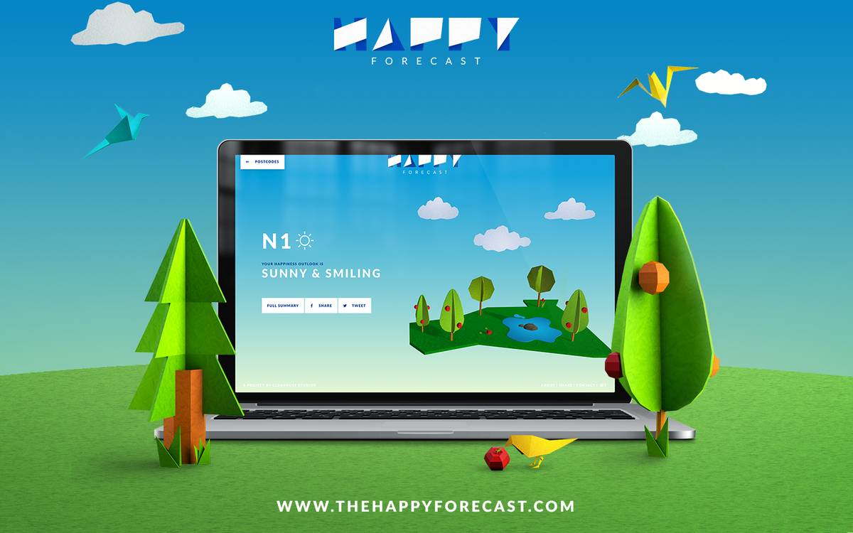 happy_forecast's tweet photo. Everyone is sunny &amp; smiling in #London today, just like #N1! Check yours at http://t.co/TgjNGZbwDg #thehappyforecast http://t.co/XiwxhzXlIq