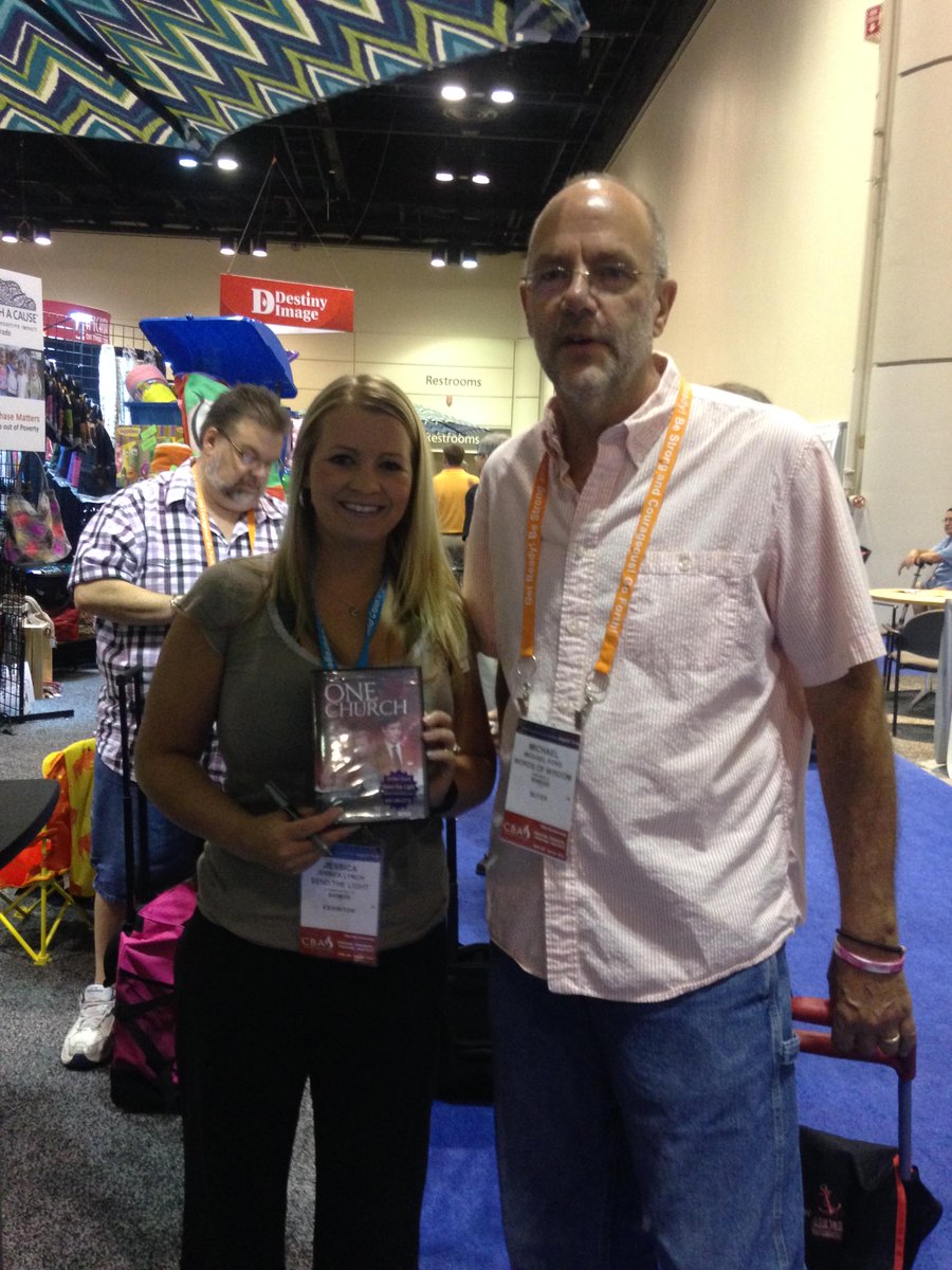 STLDNA's tweet photo. NOW SIGNING! @POWJessicaLynch signing her new DVD One Church from @LightWorxEnt #ICRShow #STLBooth131 http://t.co/IWQfCZLomX