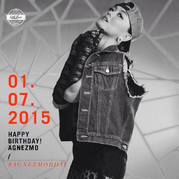 Hi  It\s already July 1st, 2015 in Indonesia. Happy birthday Agnez Mo! 