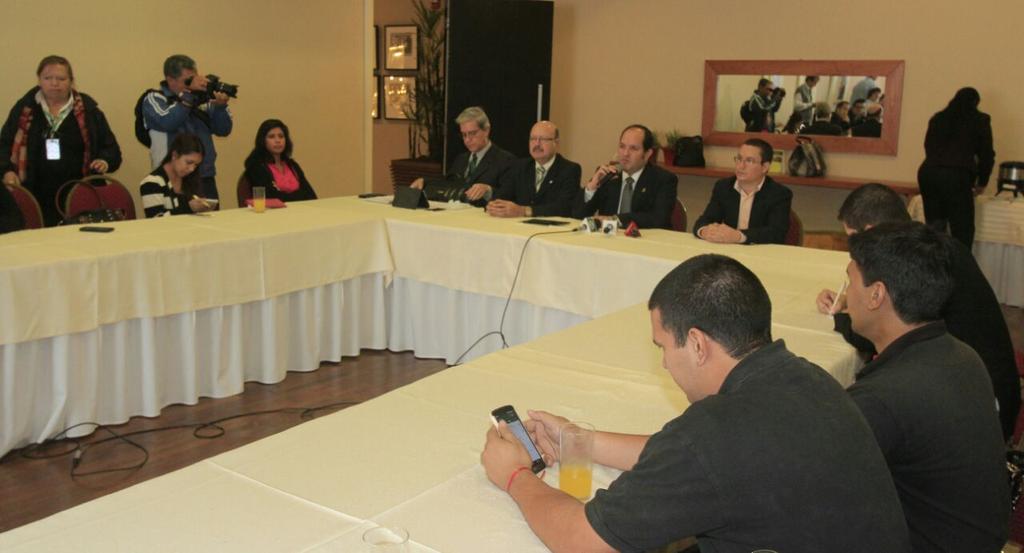 Presentación de plan de trabajo de la Dirección Gral de Obras y Vialidad y la App Bacheando, disponible en Play Store