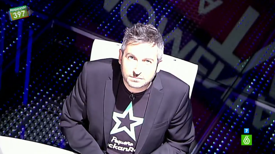 zapeandola6's tweet photo. El mismísimo Dios ha entrado hoy en directo en #zapeando397 http://t.co/SqKrM4mUUu