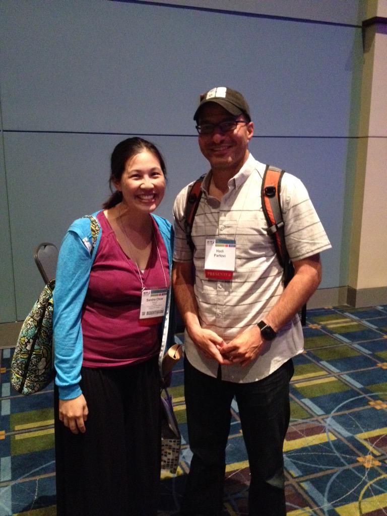 watnunu's tweet photo. #hourofcode founder @hadip amazing #edtektalk #ISTE2015 http://t.co/TuIkxwFDxh
