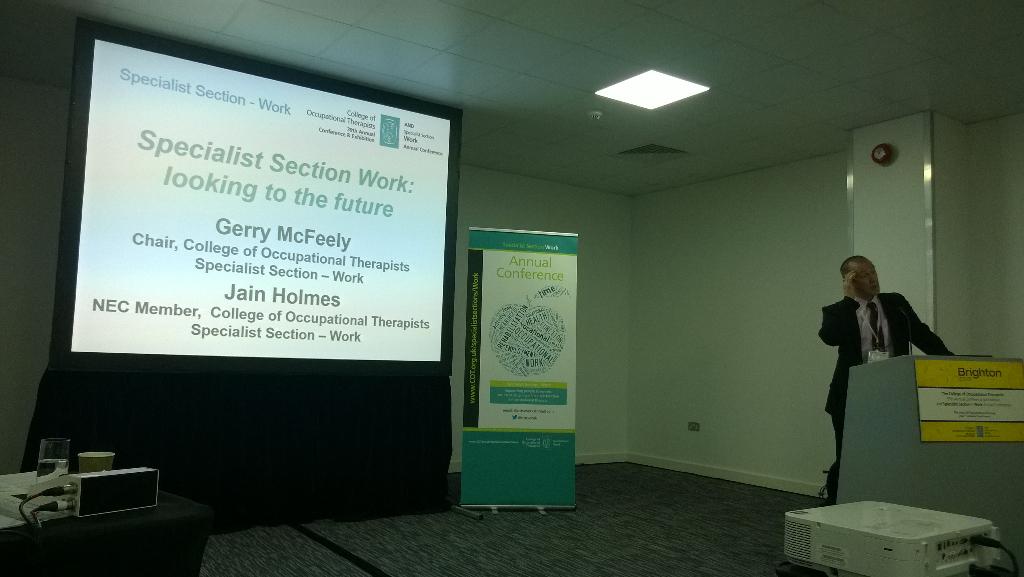RCOT_Work's tweet image. Gerry Mcfeely starts #COTSSWORK conf at #cot2015 session 11