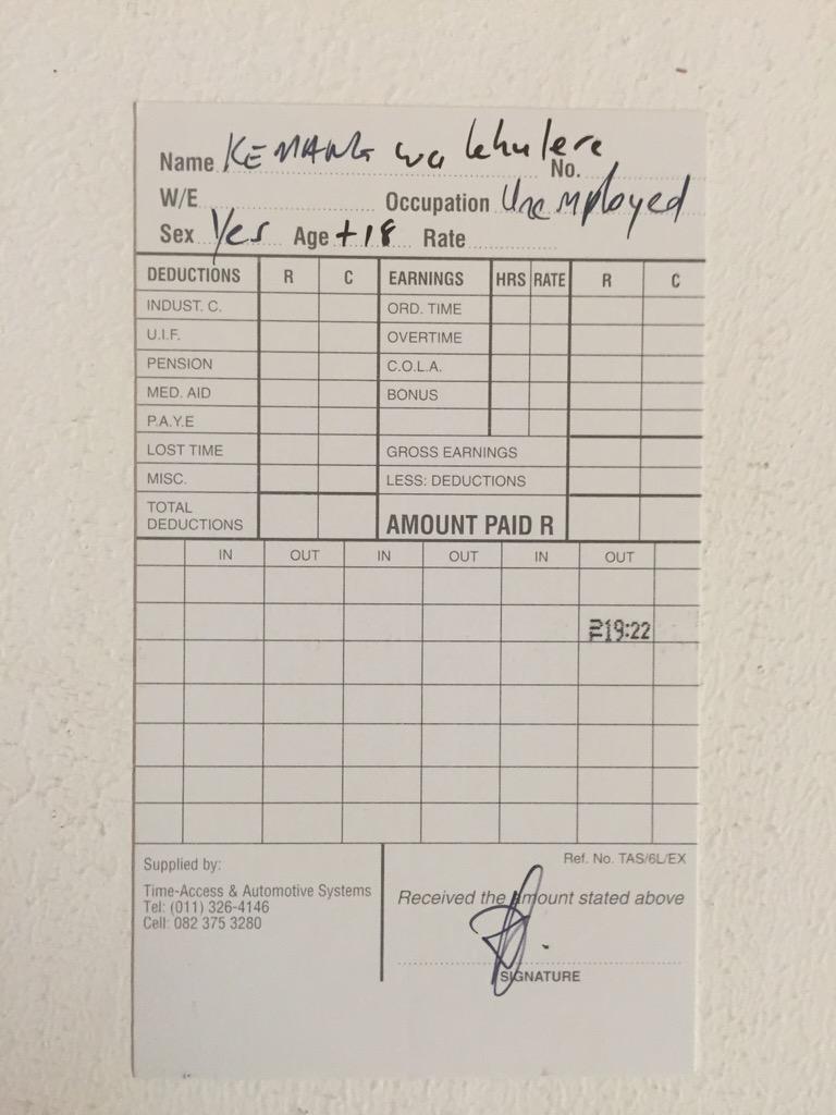 Kemang Lehulere (@kemangwa) on Twitter photo 