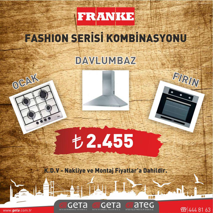 #FRANKE KAMPANYASI DEVAM EDİYOR..