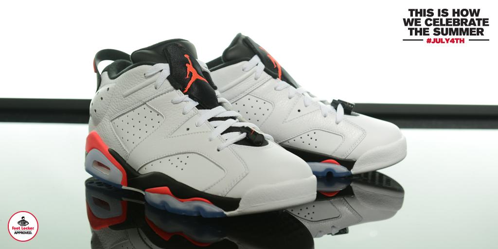 Retro Low 'Infrared' drops in stores 