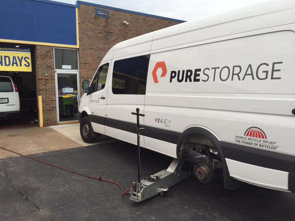 joshkline's tweet photo. Thanks Elliot at @Goodyear in Frankfort for keeping @nandrover rolling.  Awesome service! #swappintires http://t.co/eFJJd2ZeI3
