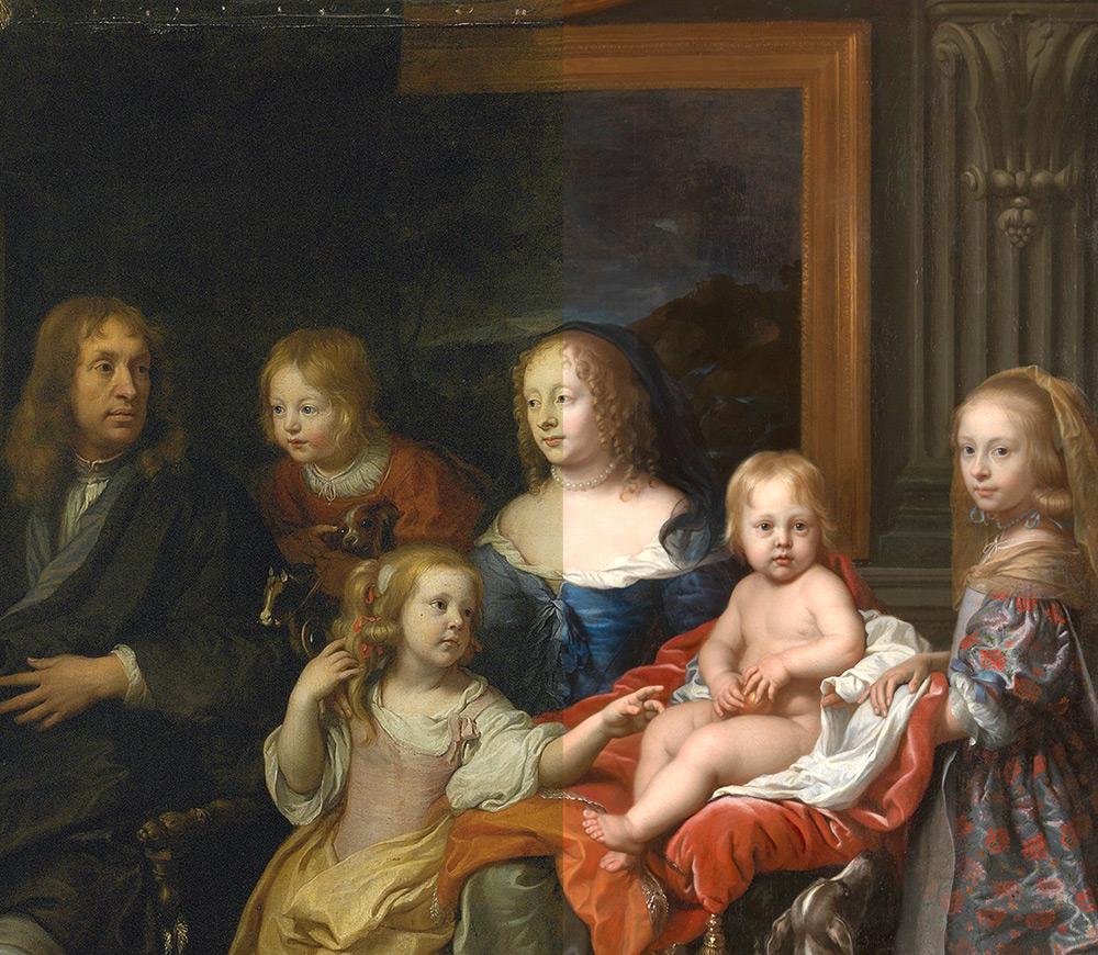 thisiscolossal's tweet image. Watch the tedious 10-month restoration of a 355-year-old masterwork at the @metmuseum thisiscolossal.com/2015/06/brun-p…