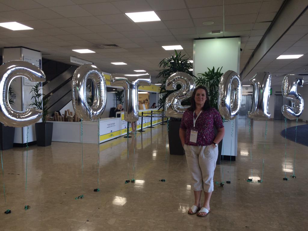 therese_jackson's tweet image. At #COT2015 to give the Casson Memorial Lecture