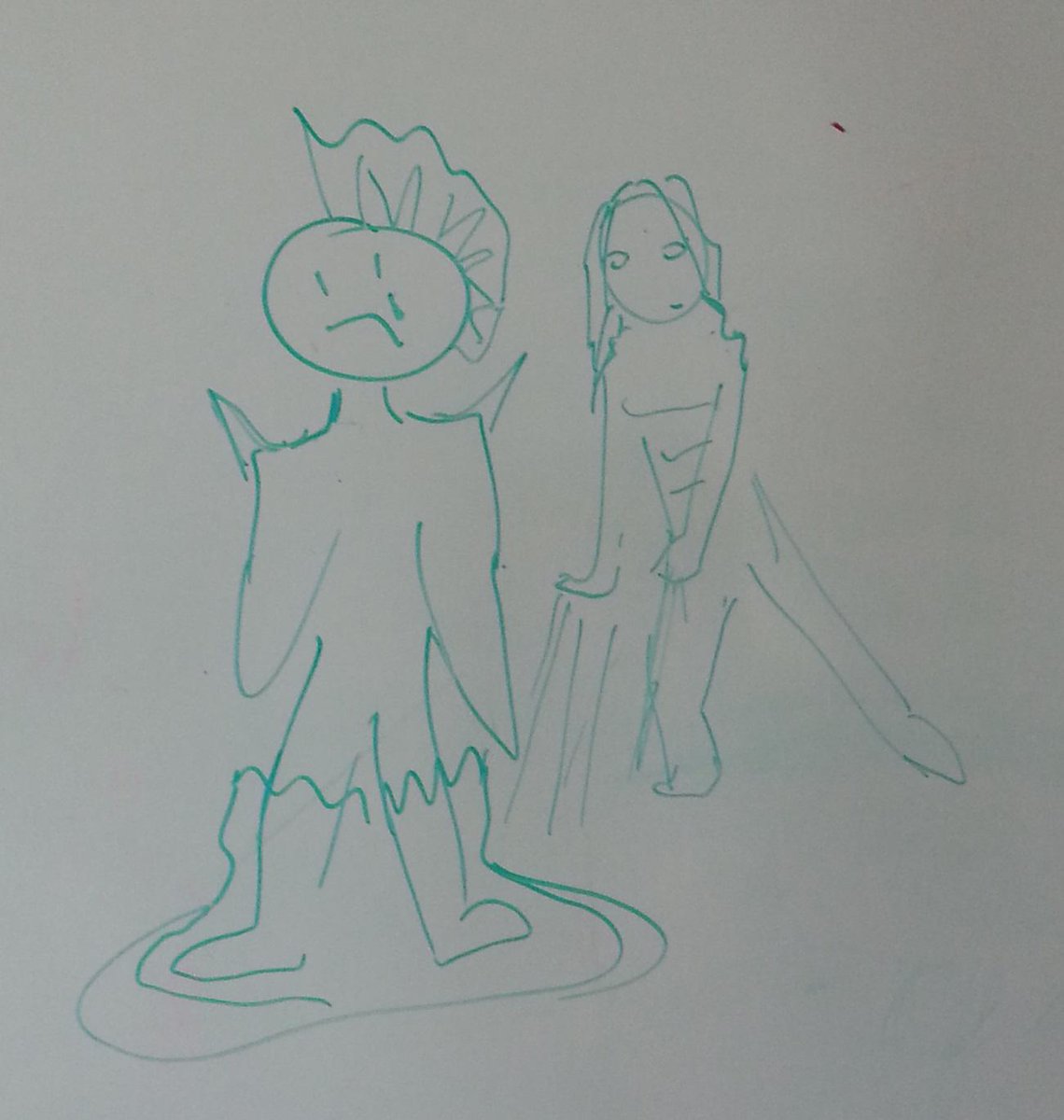 MalkyrsFR's tweet photo. Des stagiaires veulent passer le test pour devenir illustrateur. Ils ont encore du travail ... #conceptart #gamedev http://t.co/PcEI4d4GpH