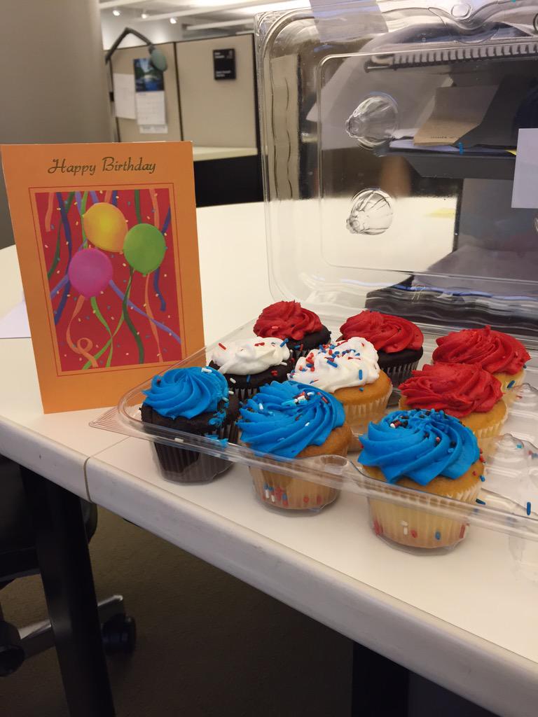 royce_jake's tweet photo. I convinced everyone at work that today is my birthday. But really it is still several months away. http://t.co/3MNuOfzPWm